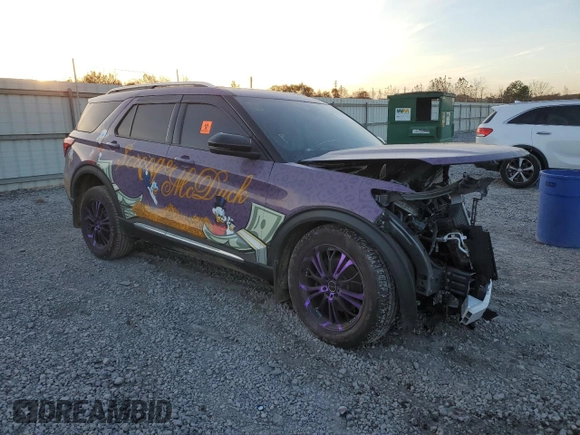 2023 Ford Explorer King Ranch z VIN 1FM5K8LC2PGA31302, wystawiony jako Copart lot #83780084 z przebiegiem 33 431 mil mil oraz Szkoda całkowita • Salvage title. Historia ofert i sprzedaży dostępna na DreamBid. Obrazek 4.