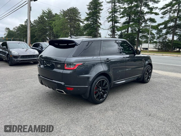 2018 Land Rover Range Rover Sport with VIN SALWR2RE1JA183018, listed as a Copart auction lot 64526185 with 84,506 mi miles and Clean title. Bid and sale history available at DreamBid. Image 4.