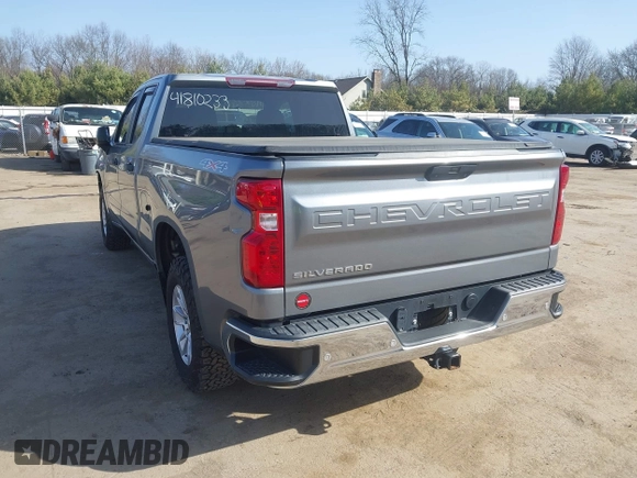 2021 Chevrolet Silverado 1500 Work Truck with VIN 1GCRYAEHXMZ223328, listed as a IAAI auction lot 41810233 with 70,321 mi miles and . Bid and sale history available at DreamBid. Image 3.