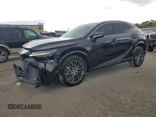 2023 Lexus RX with VIN 2T2BAMBA0PC004838, listed as a Copart auction lot 70734044 with 11,243 mi miles and Salvage Title. Bid and sale history available at carsss.com. Image 1.