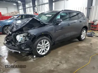 2022 Chevrolet Blazer LT z VIN 3GNKBJRS5NS183254, wystawiony jako Copart lot #48254935 z przebiegiem 28 412 mil mil oraz Szkoda całkowita • Salvage title. Historia ofert i sprzedaży dostępna na DreamBid. Obrazek 1.