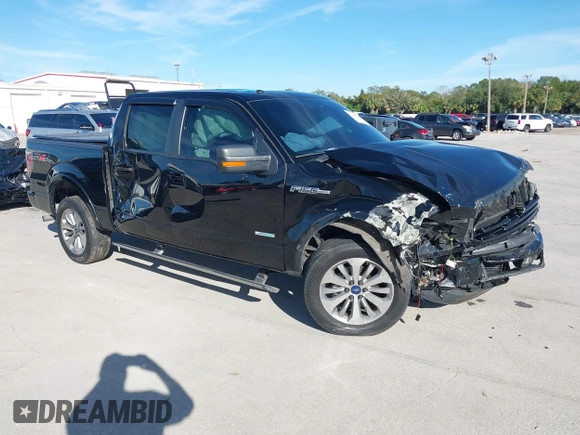 2011 Ford F-150 XLT with VIN 1FTFW1ET0BFD03085, listed as a IAAI auction lot 41238218 with 186,384 mi miles. Bid and sale history available at carsss.com. Image 1.