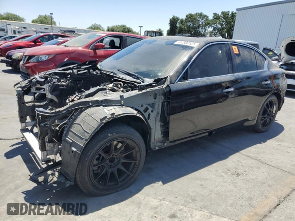2017 Infiniti Q50 Premium with VIN JN1EV7APXHM741985, listed as a Copart auction lot 61500525 with Not provided miles and Salvage title. Bid and sale history available at DreamBid. Image 1.