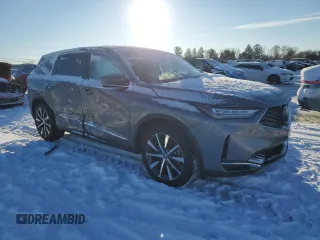 2025 Acura MDX Technology с VIN 5J8YE1H45SL001102, выставлен на аукционе Copart как лот 89157185 с пробегом 3 710 миль миль и Списание • Salvage title. История ставок и продаж доступна на DreamBid. Изображение 4.