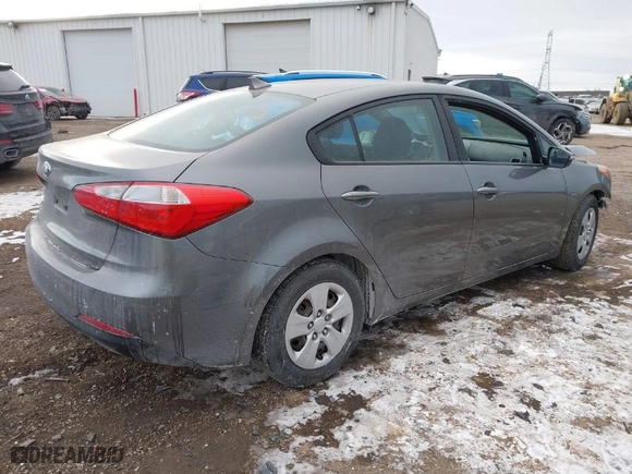 2016 Kia Forte LX with VIN KNAFX4A66G5523808, listed as a IAAI auction lot 41424929 with 1 mi miles. Bid and sale history available at carsss.com. Image 4.
