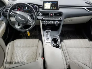 2019 Genesis G70 2.0T Advanced with VIN KMTG44LA3KU036602, listed as a Copart auction lot 53004064 with 69,812 mi miles and Salvage Title. Bid and sale history available at carsss.com. Image 8.