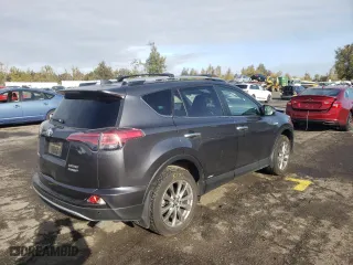 2016 Toyota RAV4 Hybrid Limited with VIN JTMDJREV1GD013723, listed as a Copart auction lot 64796202 with 48,489 mi miles. Bid and sale history available at carsss.com. Image 4.