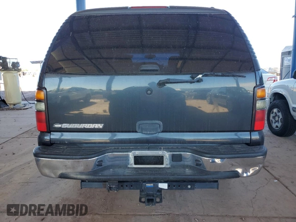 2006 Chevrolet Suburban LS with VIN 1GNFK16ZX6J151356, listed as a Copart auction lot 76887654 with 244,576 mi miles and Salvage Title. Bid and sale history available at carsss.com. Image 6.