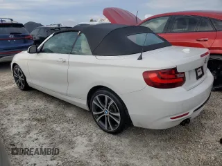 2016 BMW 2 Series 228i with VIN WBA1K9C51GV321520, listed as a Copart auction lot 76945344 with 23,045 mi miles and Non Repairable. Bid and sale history available at carsss.com. Image 2.