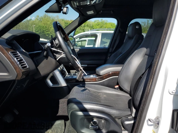 2016 Land Rover Range Rover HSE with VIN SALGS2PF7GA292841, listed as a Copart auction lot 56455605 with 71,932 mi miles and Salvage title. Bid and sale history available at DreamBid. Image 7.