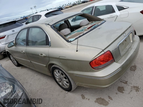 2004 Hyundai Sonata GLS with VIN KMHWF35H74A029127, listed as a Copart auction lot 76701124 with 0 mi miles and Salvage Title. Bid and sale history available at carsss.com. Image 2.