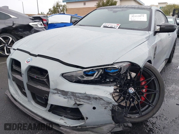 2023 BMW M4 Competition xDrive с VIN WBS43AZ00PCM16326, выставлен на аукционе IAAI как лот 42153872 с пробегом 10 165 миль миль и . История ставок и продаж доступна на DreamBid. Изображение 6.