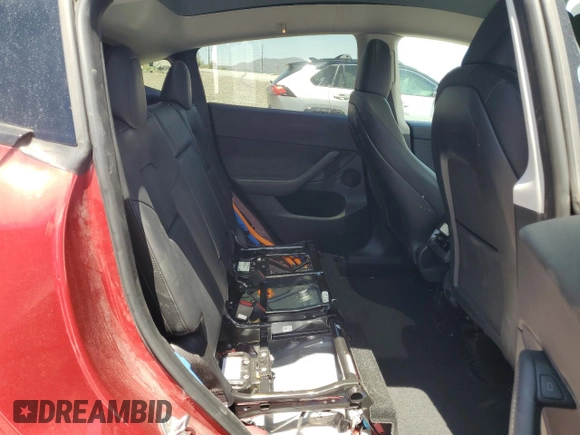 2024 Tesla Model Y Long Range с VIN 7SAYGDEE2RF988958, выставлен на аукционе Copart как лот 58066795 с пробегом 26 356 миль миль и Списание • Salvage title. История ставок и продаж доступна на DreamBid. Изображение 11.