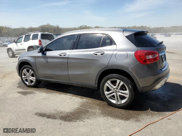 2018 Mercedes-Benz GLA with VIN WDCTG4EBXJJ410840, listed as a Copart auction lot 50708705 with 105,805 mi miles and Salvage Title. Bid and sale history available at carsss.com. Image 2.