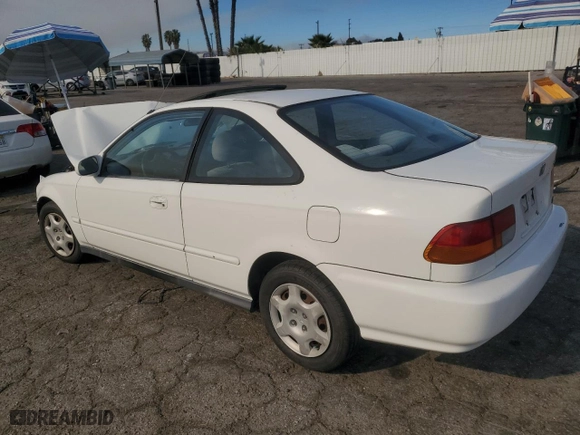 1998 Honda Civic EX with VIN 1HGEJ8145WL027660, listed as a Copart auction lot 41924045 with 190,169 mi miles and Salvage Title. Bid and sale history available at carsss.com. Image 2.
