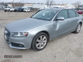 2010 Audi A4 2.0T Premium with VIN WAUBFAFL8AN012882, listed as a IAAI auction lot 41797232 with 189,406 mi miles. Bid and sale history available at carsss.com. Image 2.