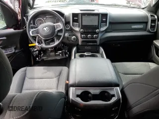2022 Ram 1500 Big Horn with VIN 1C6SRFFTXNN459671, listed as a Copart auction lot 52813175 with 40,497 mi miles and Salvage Title. Bid and sale history available at carsss.com. Image 8.
