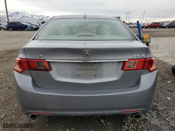 2011 Acura TSX with VIN JH4CU2F66BC002991, listed as a Copart auction lot 49726765 with 121,541 mi miles and Salvage Title. Bid and sale history available at carsss.com. Image 6.