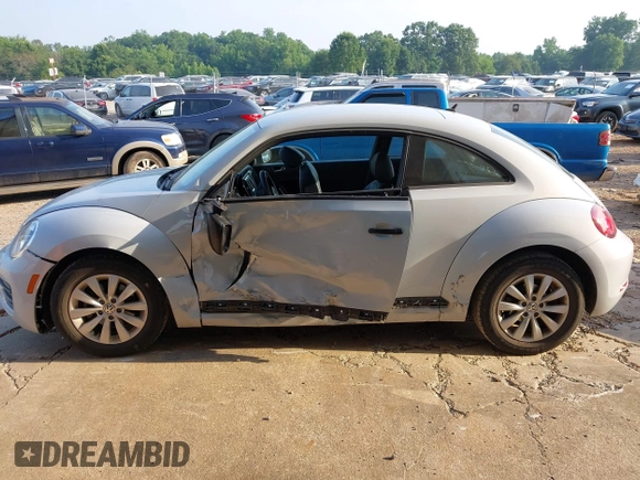 2017 Volkswagen Beetle Fleet with VIN 3VWF17AT7HM624005, listed as a IAAI auction lot 42595911 with 75,332 mi miles and . Bid and sale history available at DreamBid. Image 14.