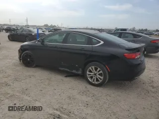 2015 Chrysler 200 Limited with VIN 1C3CCCABXFN746865, listed as a Copart auction lot 53064035 with 210,918 mi miles and Salvage Title. Bid and sale history available at DreamBid. Image 2.