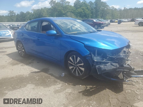 2020 Nissan Sentra SV z VIN 3N1AB8CV7LY246481, wystawiony jako Copart lot #52679955 z przebiegiem 40 476 mil mil oraz Szkoda całkowita • Salvage title. Historia ofert i sprzedaży dostępna na DreamBid. Obrazek 4.