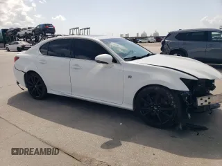 2014 Lexus GS 350 with VIN JTHBE1BLXE5029876, listed as a Copart auction lot 63291515 with 112,904 mi miles and Salvage title. Bid and sale history available at DreamBid. Image 4.