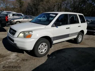 2005 Honda Pilot LX with VIN 2HKYF18135H549755, listed as a Copart auction lot 85594864 with 175,913 mi miles and Salvage Title. Bid and sale history available at carsss.com. Image 1.