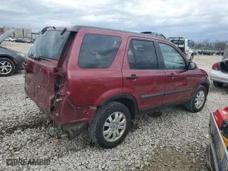 2006 Honda CR-V EX with VIN SHSRD78856U404767, listed as a Copart auction lot 51634545 with 247,267 mi miles and Salvage Title. Bid and sale history available at carsss.com. Image 3.