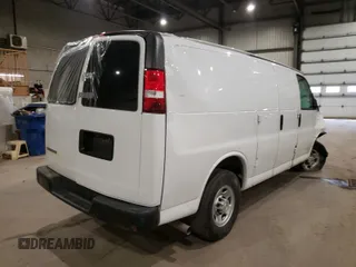 2020 Chevrolet Express Cargo Van with VIN 1GCWGAFP6L1179269, listed as a Copart auction lot 88147615 with 42,377 mi miles and Non Repairable. Bid and sale history available at carsss.com. Image 4.
