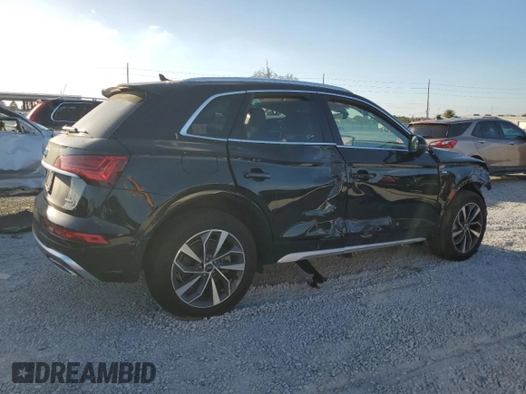 2024 Audi Q5 S line Premium with VIN WA1GAAFY2R2020857, listed as a Copart auction lot 45205825 with 0 mi miles and Clean Title. Bid and sale history available at carsss.com. Image 3.