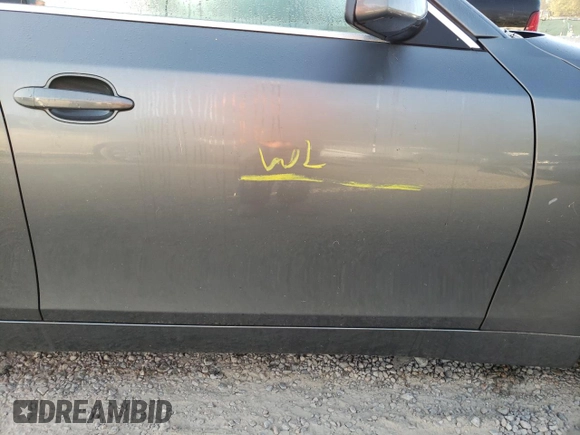 2005 BMW 5 Series 525i with VIN WBANA53535B168215, listed as a Copart auction lot 87463994 with Not provided miles and Non repairable. Bid and sale history available at DreamBid. Image 12.