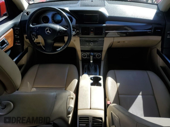 2010 Mercedes-Benz GLK 350 with VIN WDCGG5GB1AF489922, listed as a Copart auction lot 75465594 with 201,104 mi miles and Salvage Title. Bid and sale history available at DreamBid. Image 8.