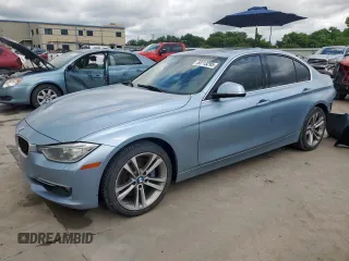 2015 BMW 3 Series 328i with VIN WBA3A5C51FF453710, listed as a Copart auction lot 58713295 with 186,395 mi miles and Salvage title. Bid and sale history available at DreamBid. Image 1.