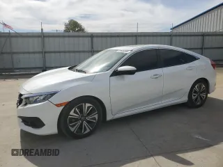 2018 Honda Civic EX-L with VIN JHMFC1F77JX034729, listed as a Copart auction lot 49603095 with 95,402 mi miles and Salvage Title. Bid and sale history available at DreamBid. Image 1.