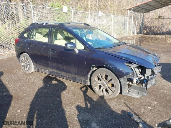 2016 Subaru Impreza Wagon 2.0i Sport Limited with VIN JF1GPAU68GH268469, listed as a IAAI auction lot 41894124 with 134,082 mi miles. Bid and sale history available at carsss.com. Image 1.