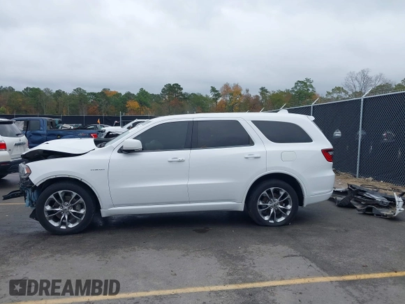2020 Dodge Durango R/T with VIN 1C4SDHCT5LC116265, listed as a IAAI auction lot 40886708 with 127,343 mi miles and . Bid and sale history available at DreamBid. Image 15.