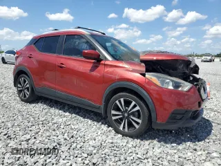 2019 Nissan Kicks S with VIN 3N1CP5CU9KL513129, listed as a Copart auction lot 55410445 with Not Provided miles and Non Repairable. Bid and sale history available at DreamBid. Image 4.