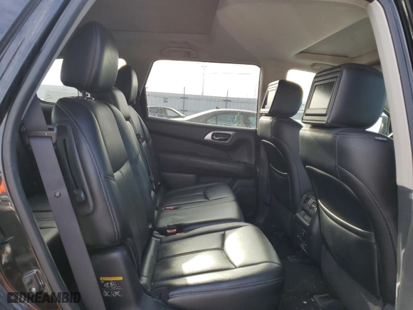 2014 Nissan Pathfinder Platinum with VIN 5N1AR2MM9EC734351, listed as a Copart auction lot 80862943 with 131,276 mi miles and Salvage Title. Bid and sale history available at carsss.com. Image 11.