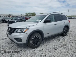2020 Nissan Pathfinder SL z VIN 5N1DR2CMXLC615610, wystawiony jako Copart lot #47759545 z przebiegiem 58 269 mil mil oraz Szkoda całkowita • Salvage title. Historia ofert i sprzedaży dostępna na DreamBid. Obrazek 1.