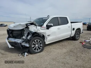 2022 Chevrolet Silverado 1500 LT with VIN 1GCUDDEDXNZ522260, listed as a Copart auction lot 88720695 with Not Provided miles and Salvage Title. Bid and sale history available at DreamBid. Image 1.