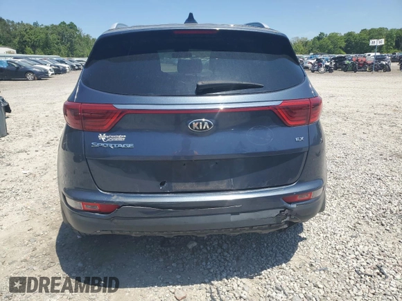 2018 Kia Sportage EX with VIN KNDPN3AC0J7428315, listed as a Copart auction lot 53609005 with 110,142 mi miles and Salvage title. Bid and sale history available at DreamBid. Image 6.