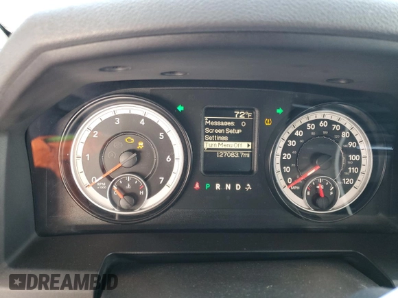 2014 Ram 1500 Express with VIN 1C6RR6FTXES384373, listed as a Copart auction lot 87754045 with 127,083 mi miles and Salvage title. Bid and sale history available at DreamBid. Image 9.