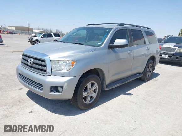 2011 Toyota Sequoia SR5 with VIN 5TDZM5G18BS003008, listed as a IAAI auction lot 42014008 with 220,259 mi miles. Bid and sale history available at carsss.com. Image 16.