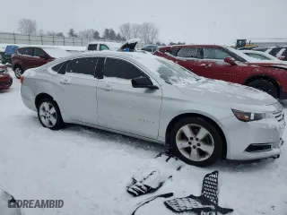 2016 Chevrolet Impala LS with VIN 2G11X5SAXG9137653, listed as a Copart auction lot 88503045 with 207,539 mi miles and Clean Title. Bid and sale history available at carsss.com. Image 4.