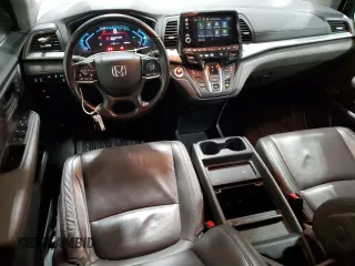 2019 Honda Odyssey EX-L z VIN 5FNRL6H74KB028844, wystawiony jako Copart lot #45184545 z przebiegiem 146 588 mil mil oraz Szkoda całkowita • Salvage title. Historia ofert i sprzedaży dostępna na DreamBid. Obrazek 8.