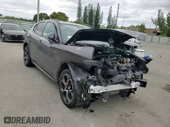 2024 Alfa Romeo Stelvio Veloce z VIN ZASPAKBN1R7D74757, wystawiony jako Copart lot #81093484 z przebiegiem 13 847 mil mil oraz Nie do naprawy • Non repairable. Historia ofert i sprzedaży dostępna na DreamBid. Obrazek 12.