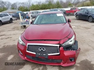 2014 Infiniti Q50 Sport with VIN JN1BV7AR4EM702549, listed as a IAAI auction lot 41803344 with 197,187 mi miles and . Bid and sale history available at carsss.com. Image 12.