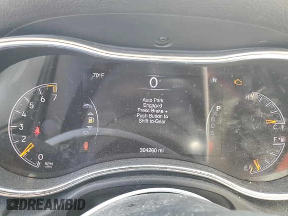 2015 Jeep Grand Cherokee Limited with VIN 1C4RJFBG5FC205077, listed as a Copart auction lot 54500645 with 304,260 mi miles and Clean Title. Bid and sale history available at carsss.com. Image 9.
