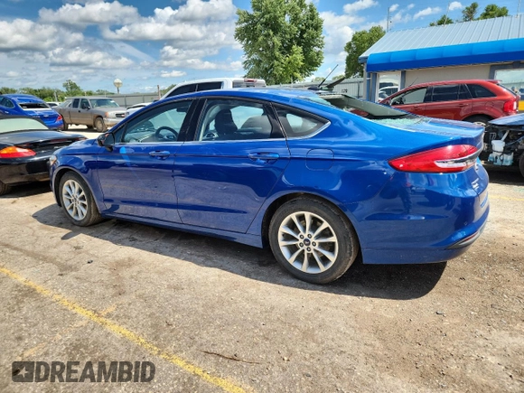 2017 Ford Fusion SE with VIN 3FA6P0H75HR116688, listed as a Copart auction lot 63027265 with 94,996 mi miles and Salvage title. Bid and sale history available at DreamBid. Image 2.