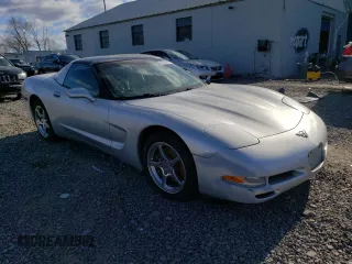 2002 Chevrolet Corvette with VIN 1G1YY22G325120729, listed as a Copart auction lot 87853405 with 58,861 mi miles and Salvage Title. Bid and sale history available at carsss.com. Image 4.